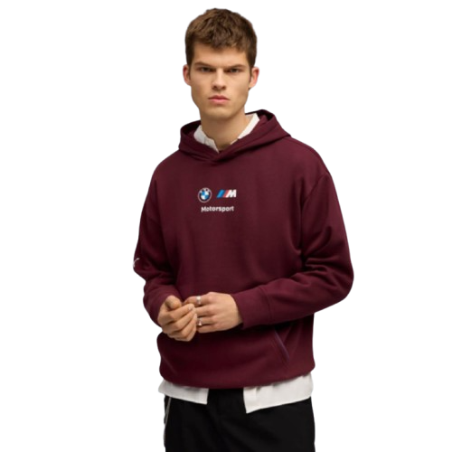 Sweat à capuche BMW Motorsport Fleece Ruby Homme