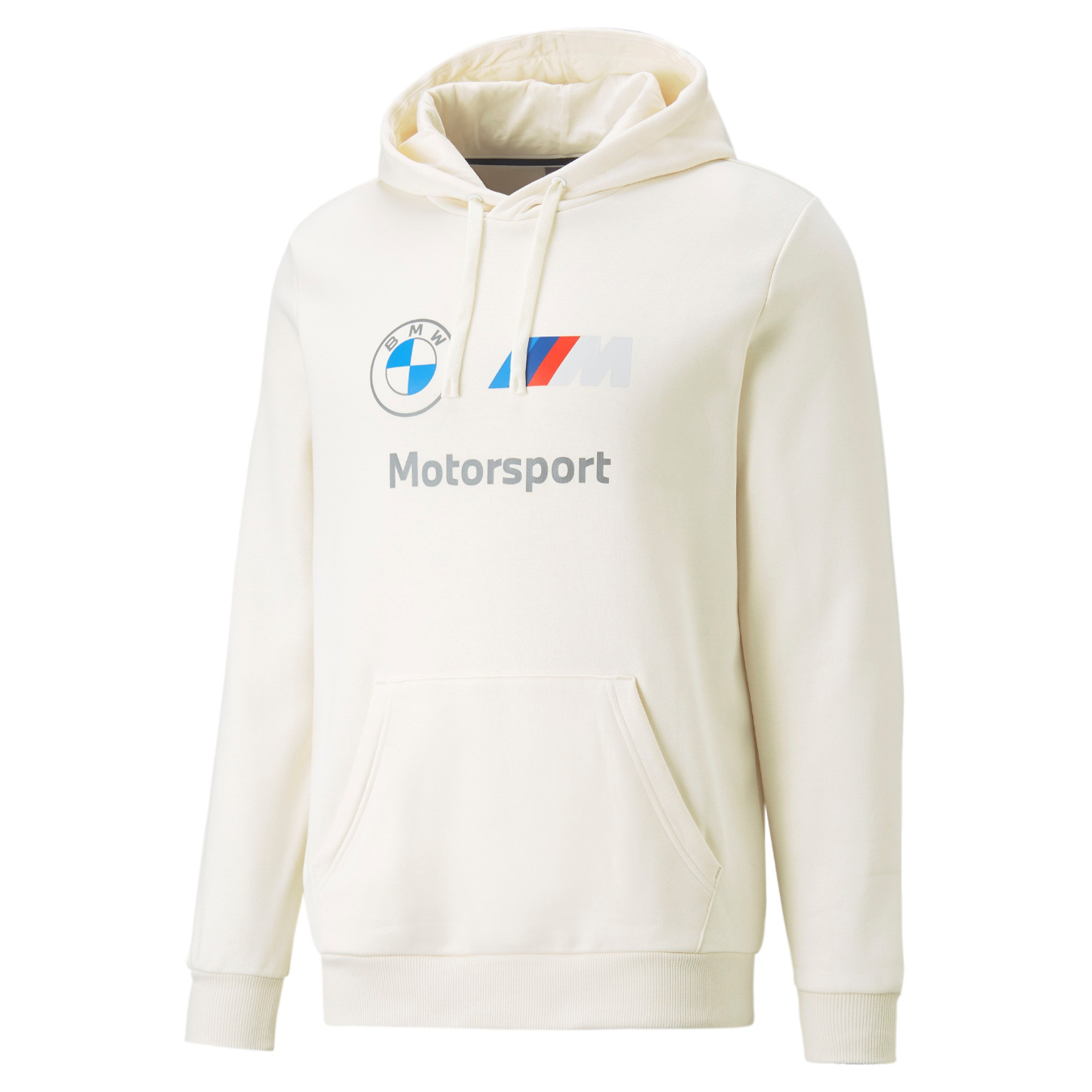 Sweat à capuche BMW MOTORSPORT Puma Essential blanc unisexe