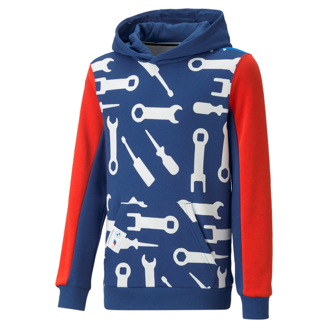 Sweat à Capuche BMW MOTORSPORT Puma Pre-School bleu pour enfant