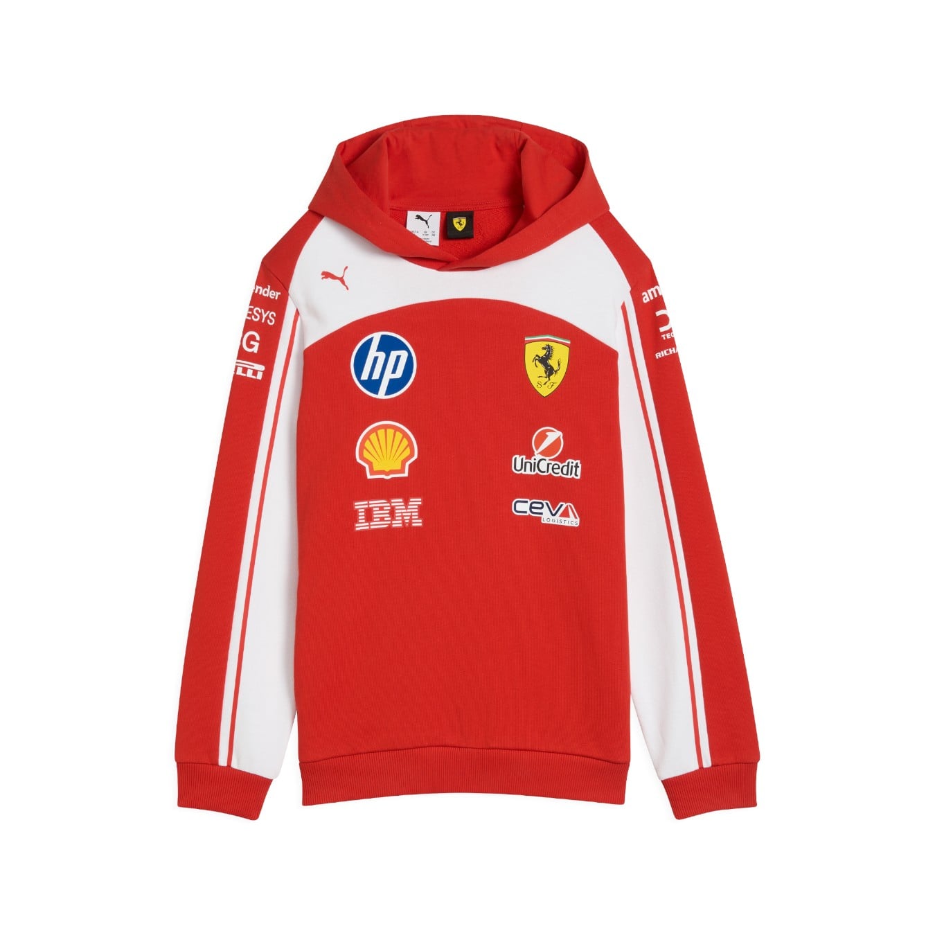 Sweat à capuche Ferrari F1 Team Rouge Enfant