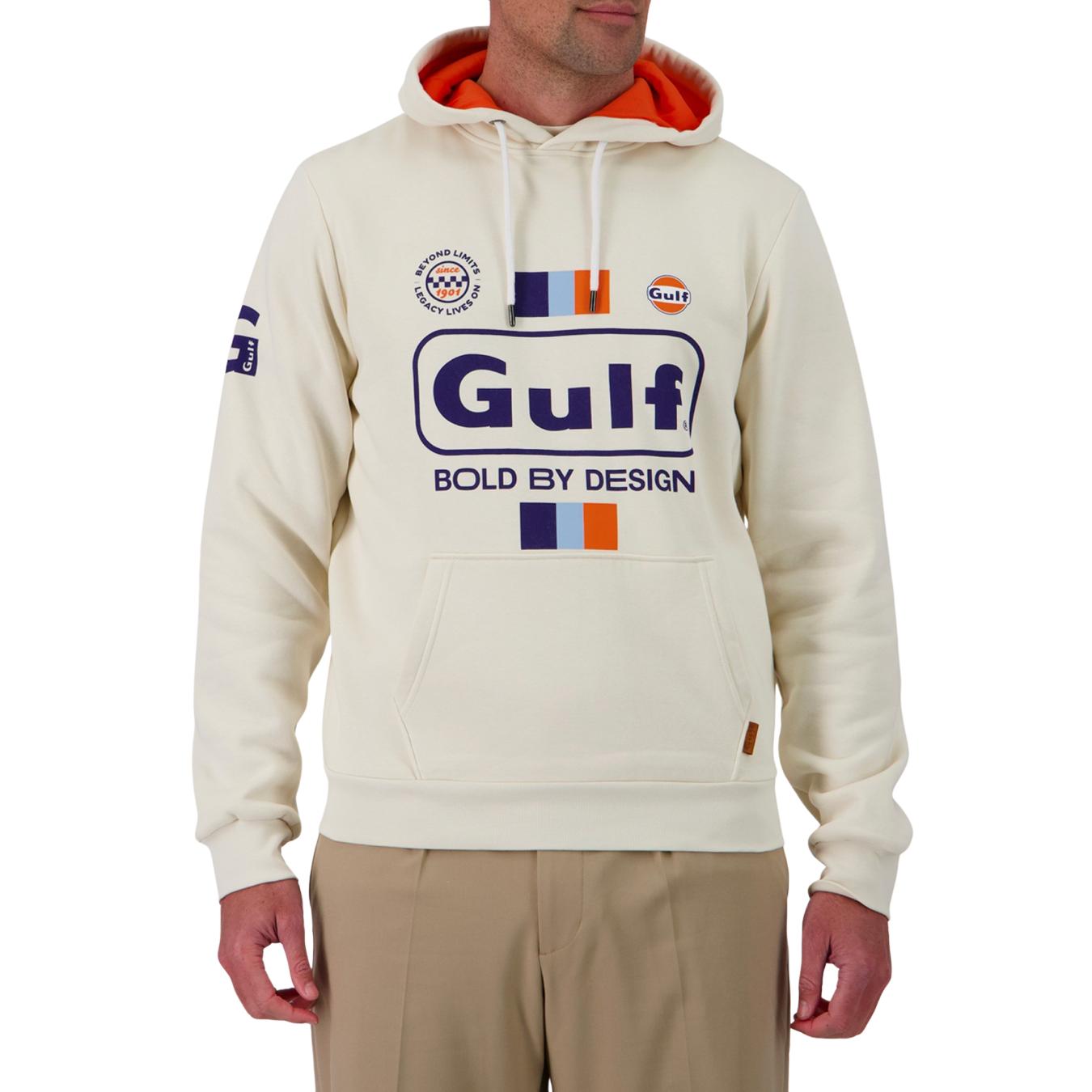 Sweat à Capuche Gulf Bold Classic Ecru