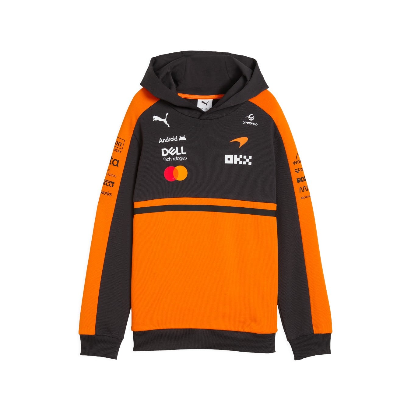 Sweat à Capuche McLaren F1 Team Orange Enfant