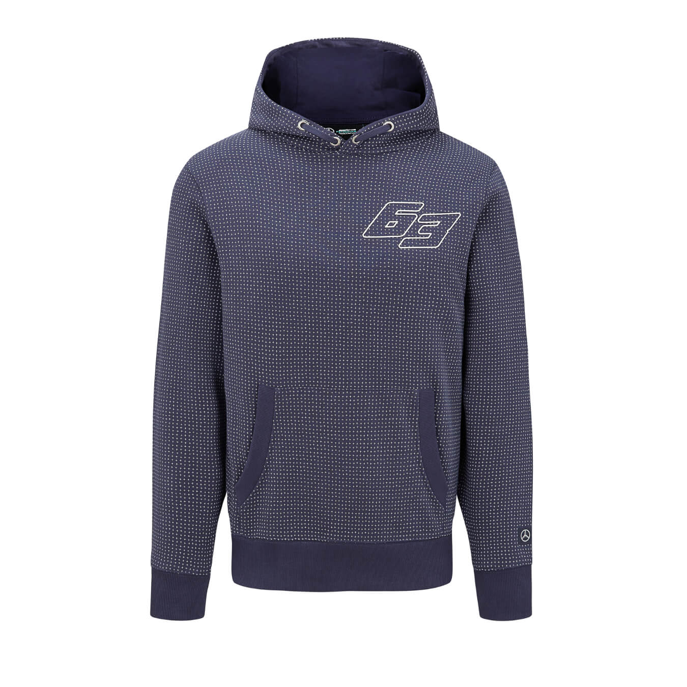 Sweat à capuche MERCEDES AMG GR63 Russel GP Japon bleu pour homme
