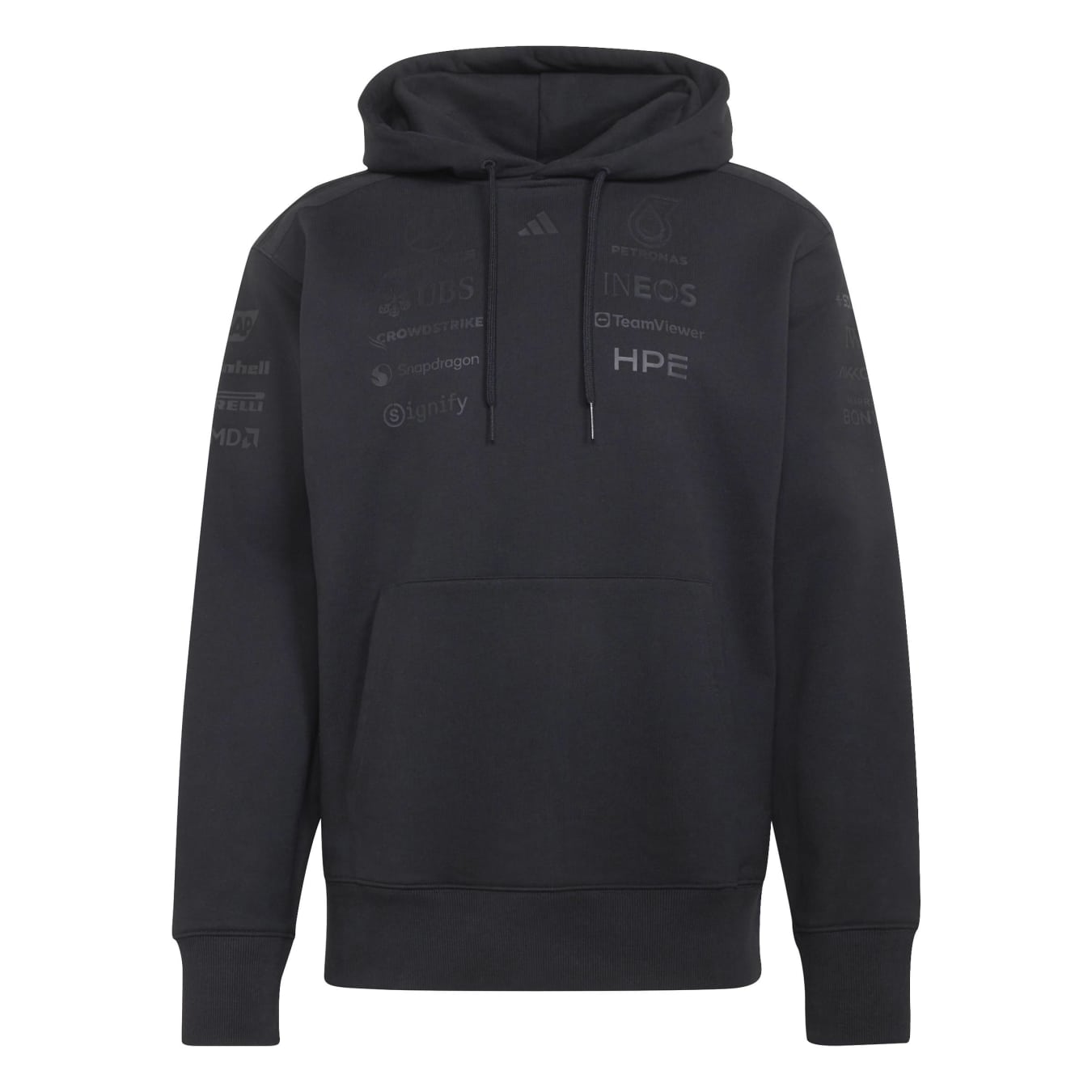 Sweat à capuche Mercedes AMG Lightout Noir