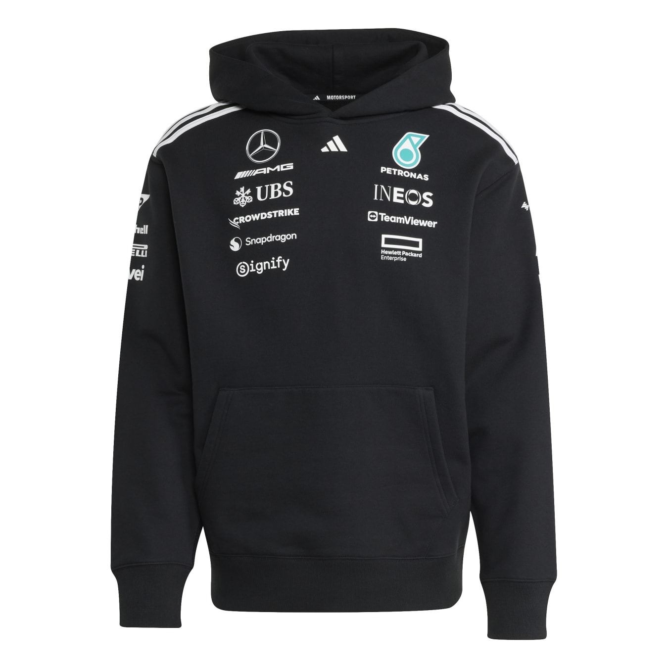 Sweat a capuche Mercedes AMG Team noir homme