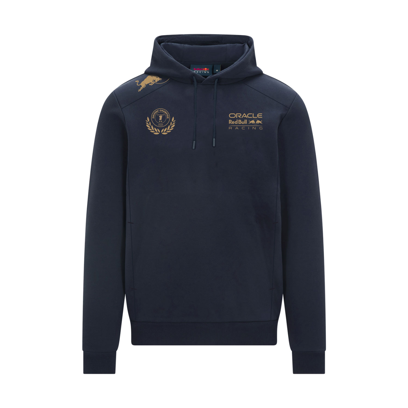 Sweat à capuche RED BULL Max Verstappen champion bleue pour homme