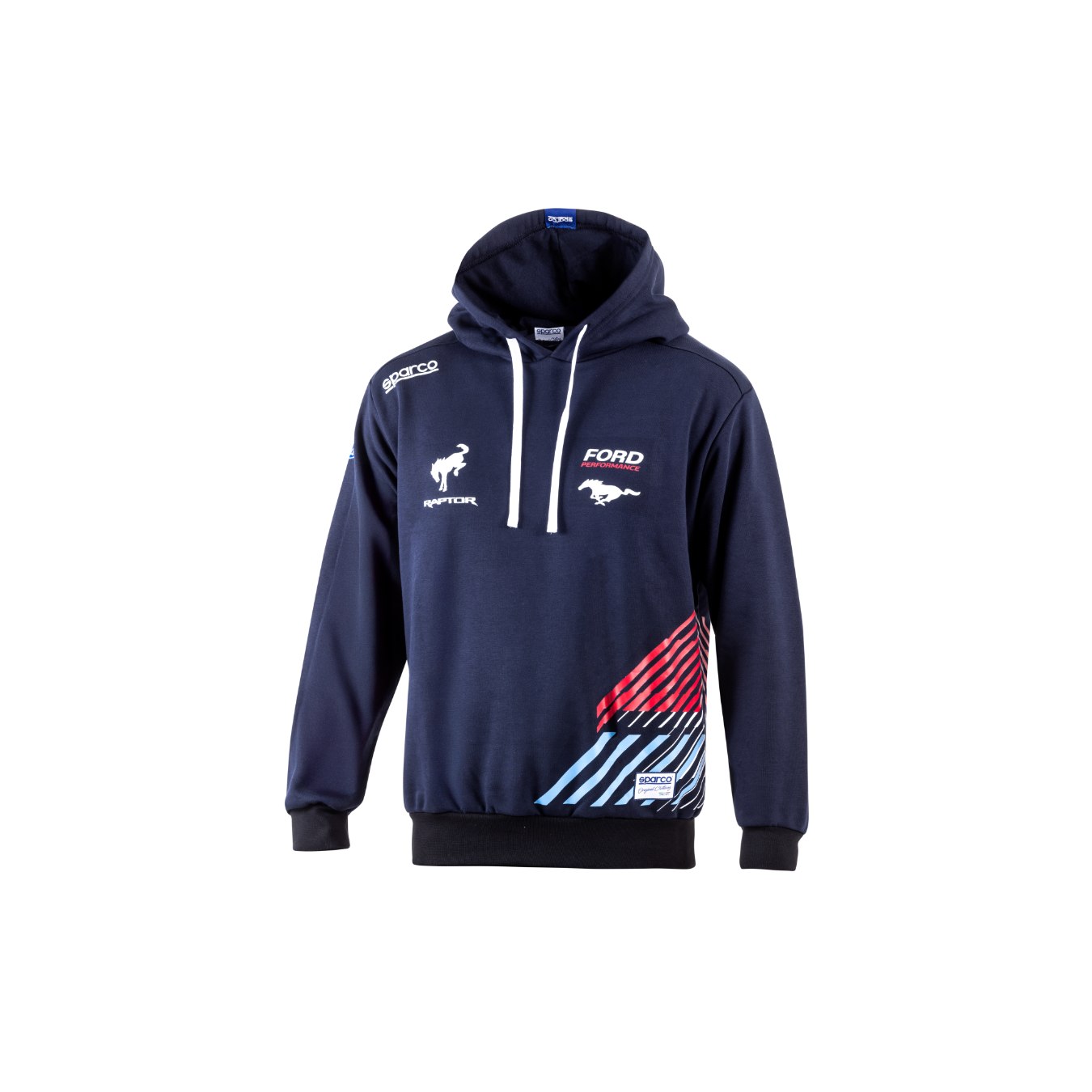 Sweat a Capuche SPARCO X FORD PERFORMANCE Bleu Marine