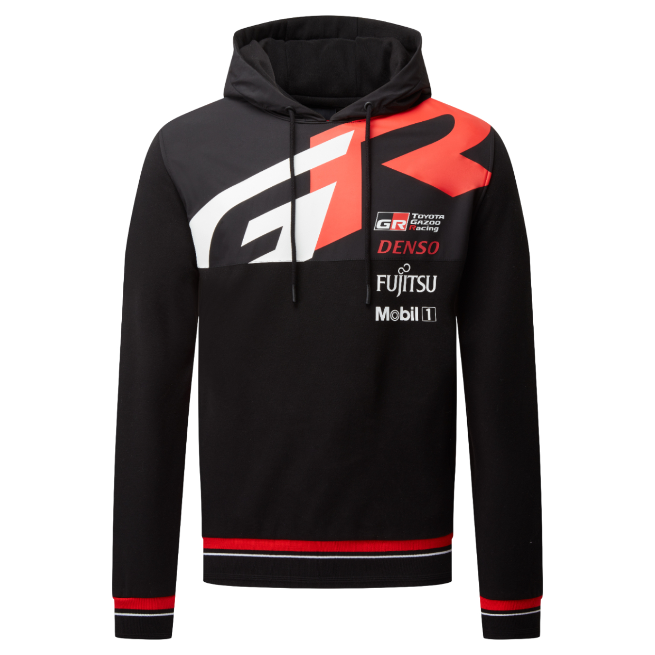 Sweat À Capuche Toyota Gazoo Racing Team Noir Homme