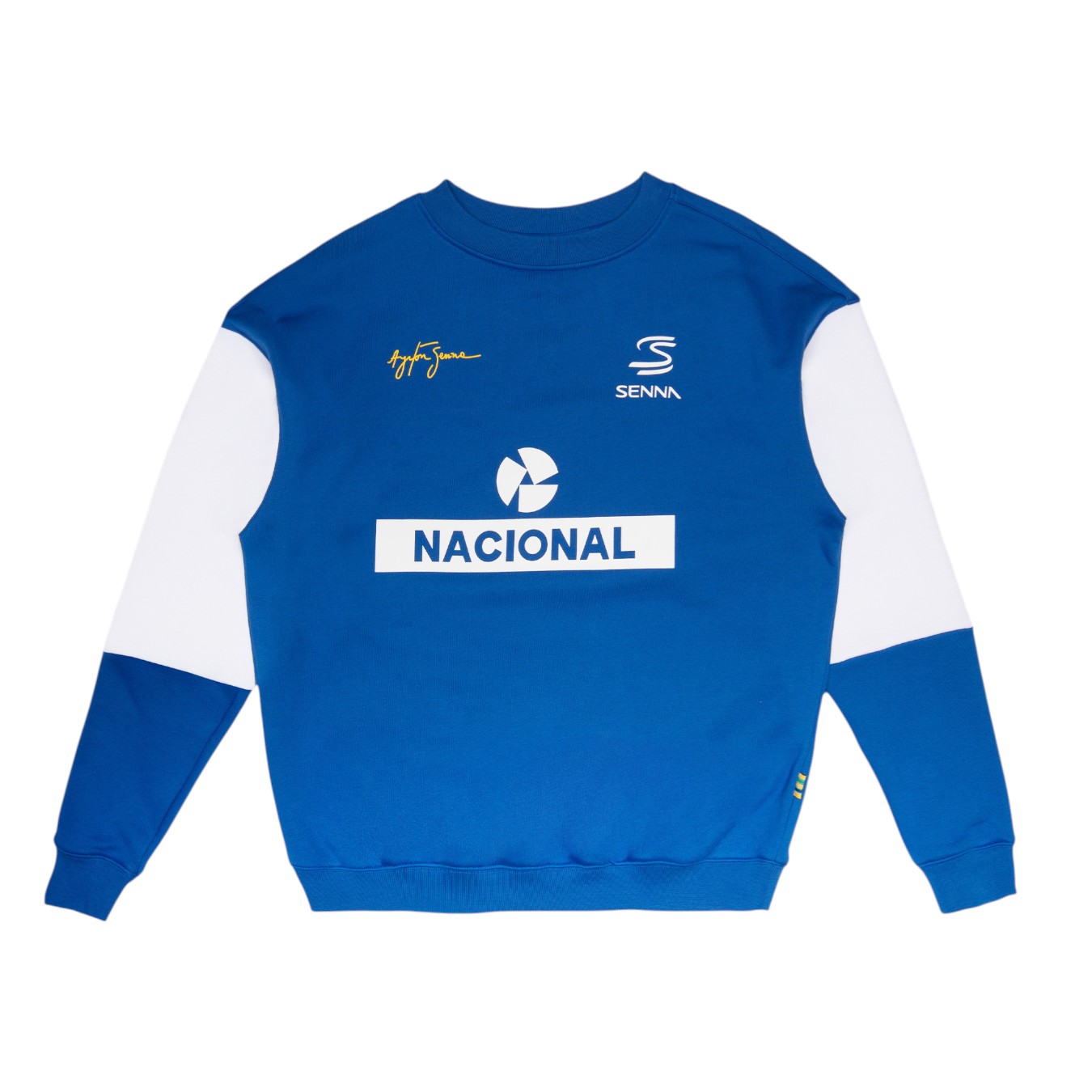 Sweat Ayrton Senna Nacional Bleu