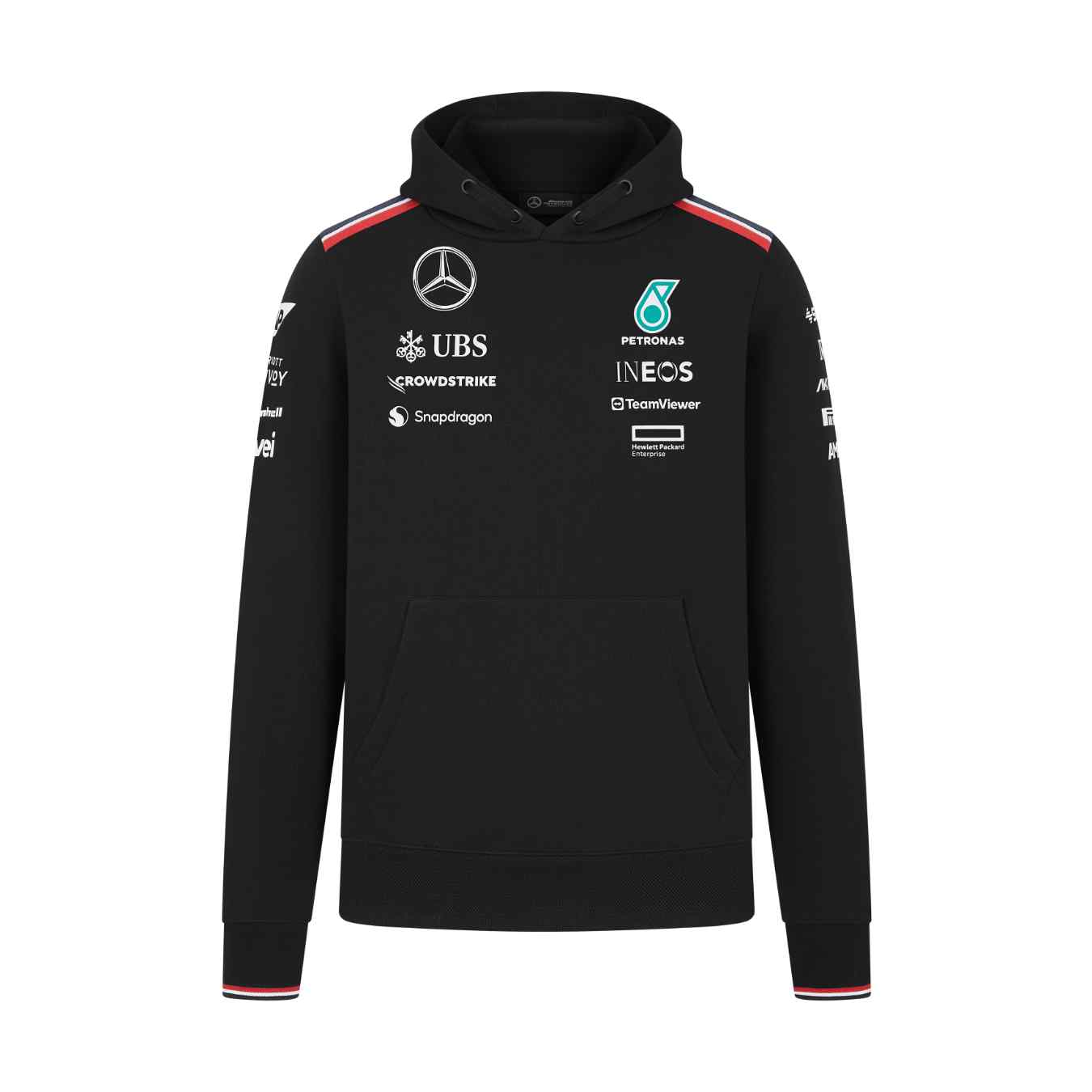 Sweat à Capuche MERCEDES AMG Team Noir pour Homme MGP24_SWH_TEA MGP24_SWH_TEA
