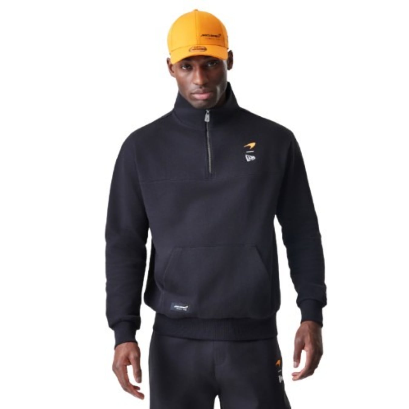 Sweat McLaren 1/4 Zip Noir New Era