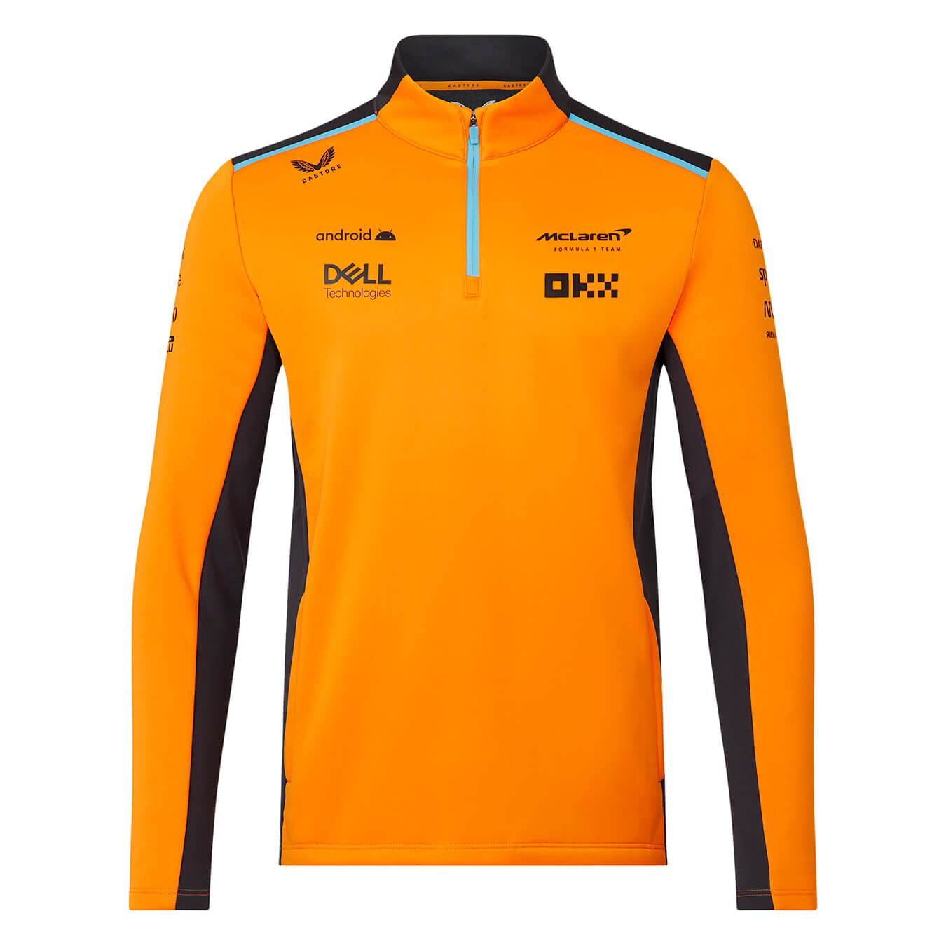 Sweat MCLAREN Castore Team Replica Orange pour homme