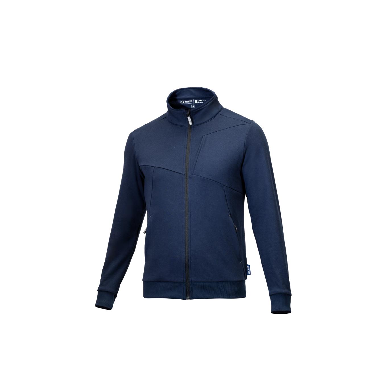 Sweat Zippé GRIT PLATA SPARCO
