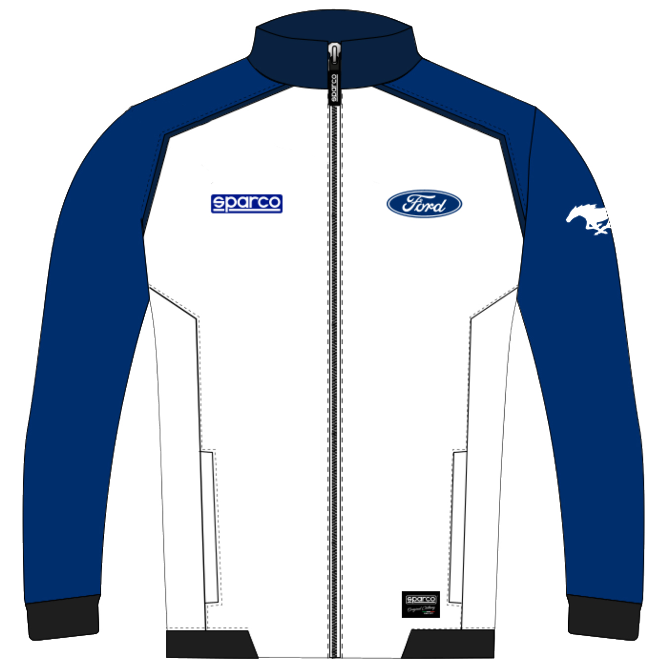SWEAT VIP FULL ZIP REPLICA FORD PERFORMANCE