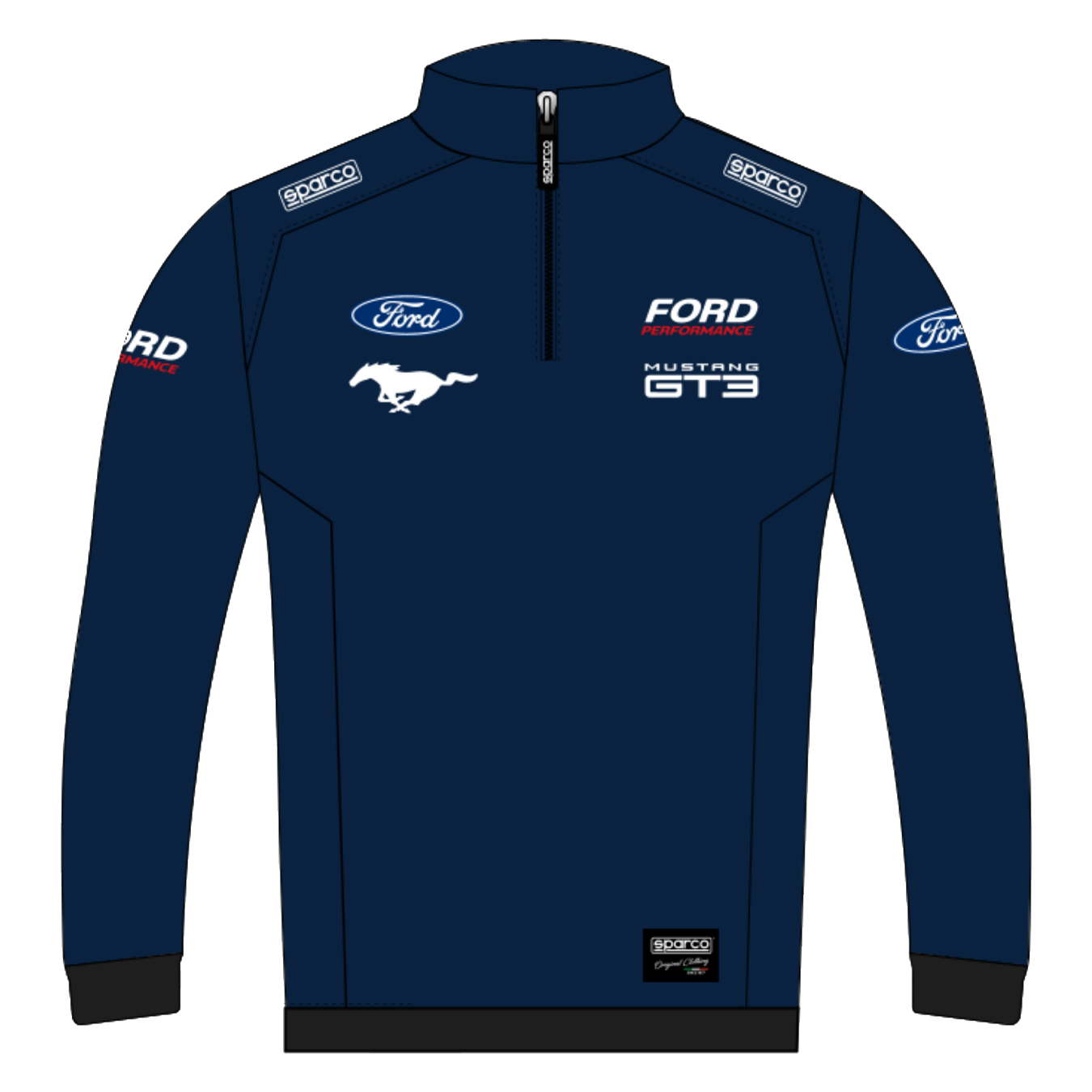 SWEAT HALF ZIP REPLICA FORD PERFORMANCE