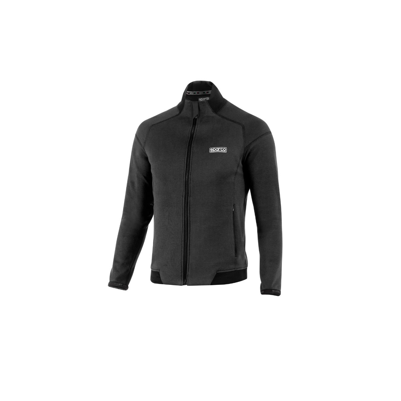 Sweatshirt Zippe PRO SPARCO Teamwear Noir