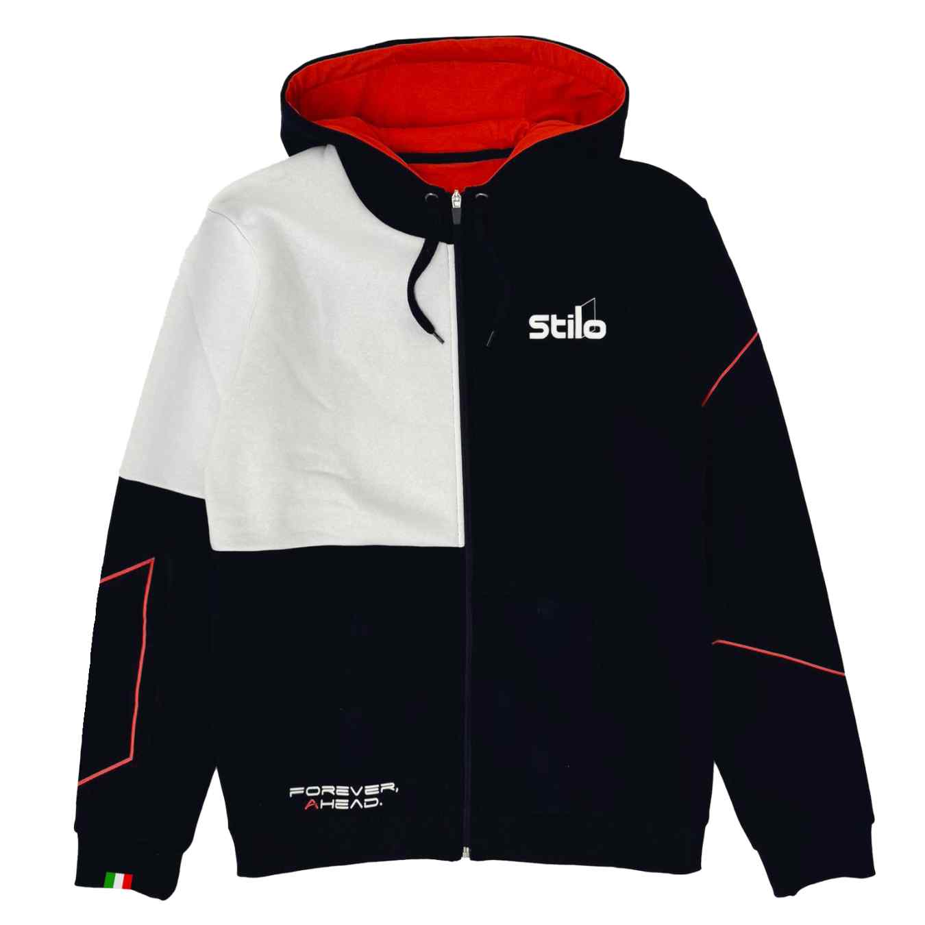 Sweatshirt Zippe STILO TECH Noir