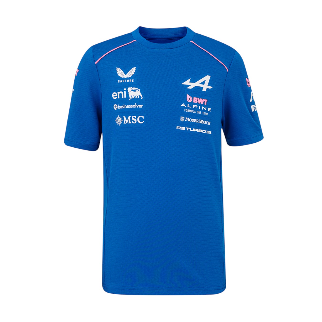 T-Shirt Alpine Set Up Team F1 Bleu Enfant