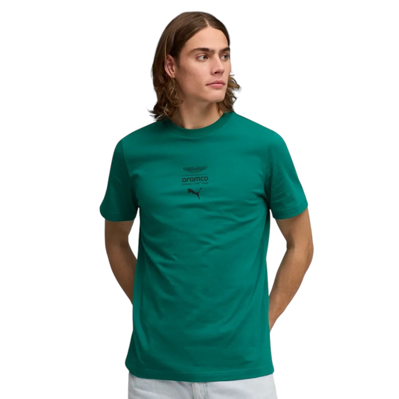 T-shirt Aston Martin Essential Vert Homme