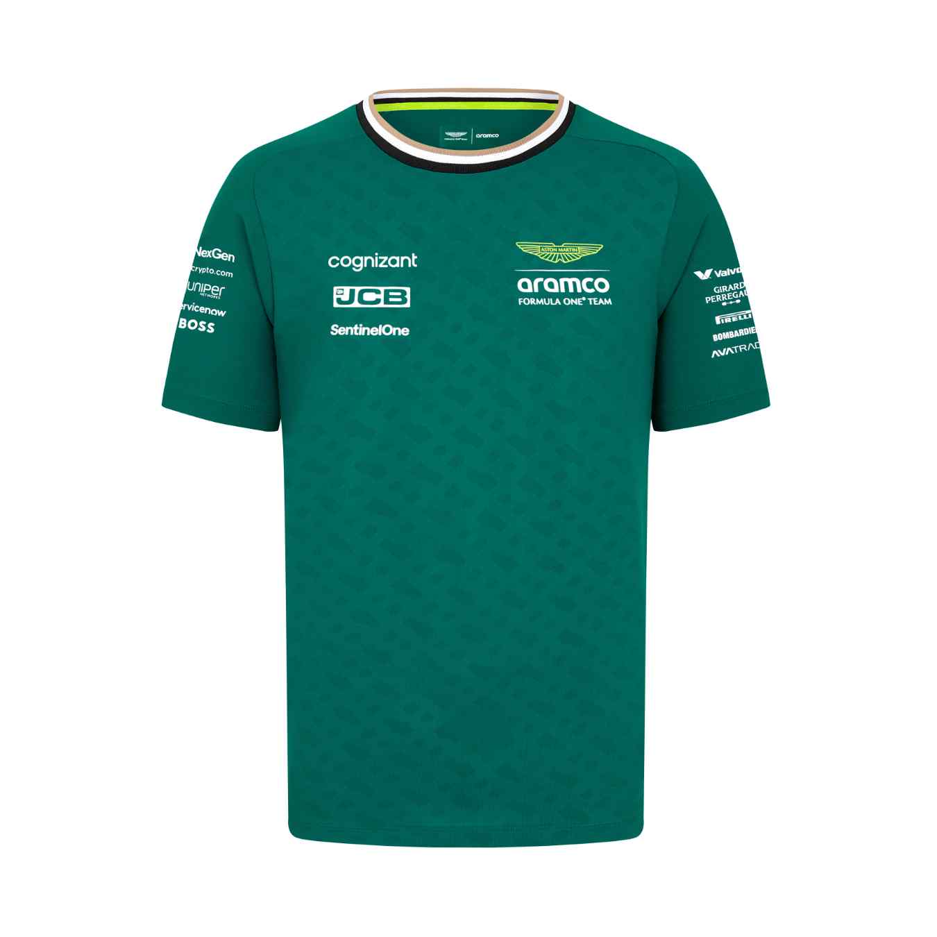 T-shirt ASTON MARTIN Fernando Alonso Vert pour Homme ASM24_TSH_ALO