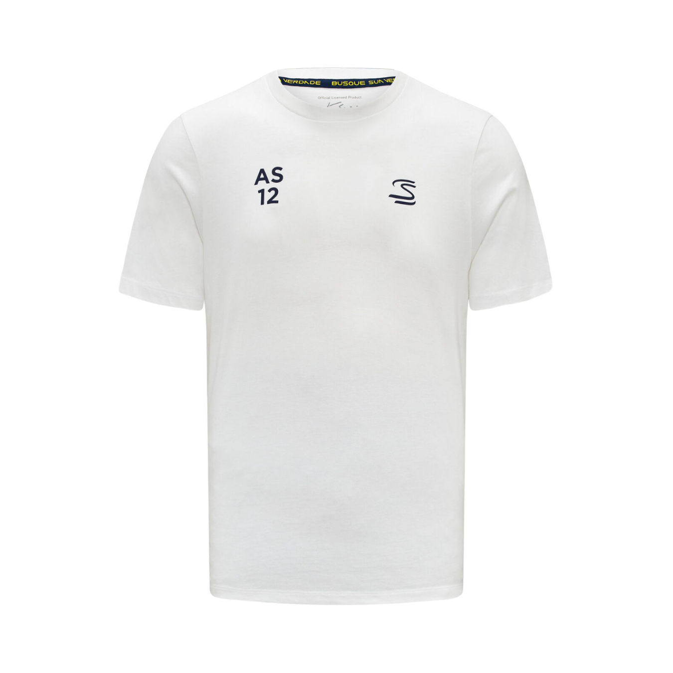 T-shirt AYRTON SENNA Seasonal Graphique blanc pour homme