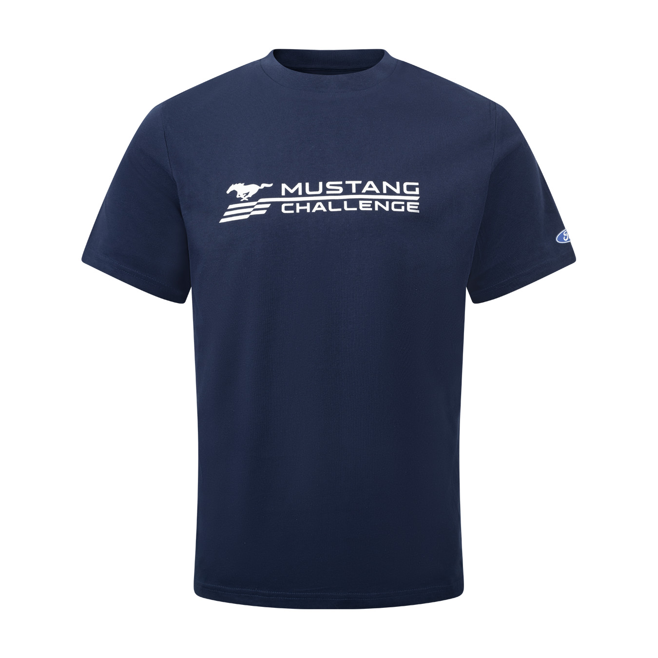 T-shirt Bleu Marine Ford Mustang Challenge
