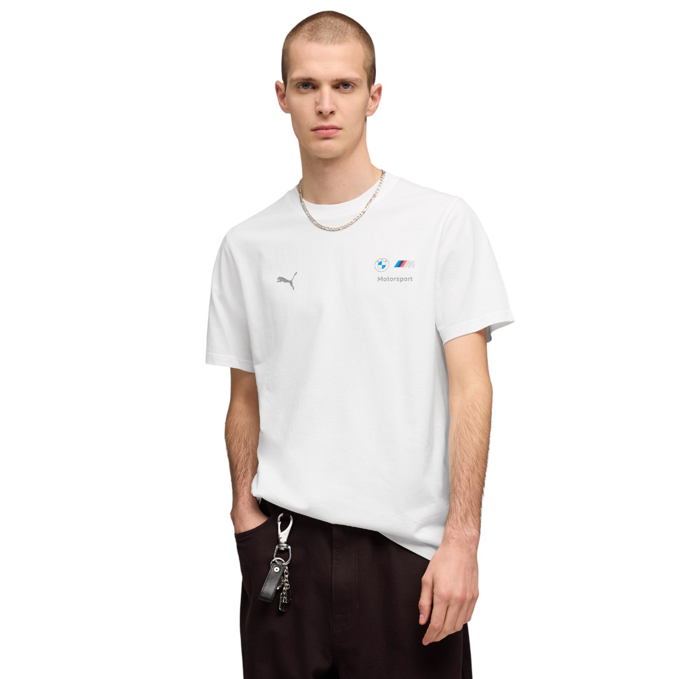 T-shirt BMW Motorsport Blanc Homme