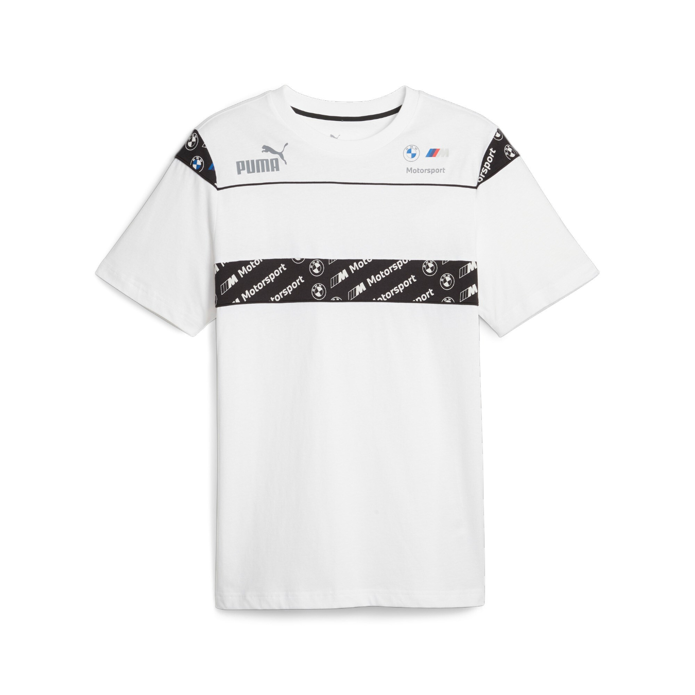 T-shirt BMW MOTORSPORT Puma MMS SDS Blanc pour homme