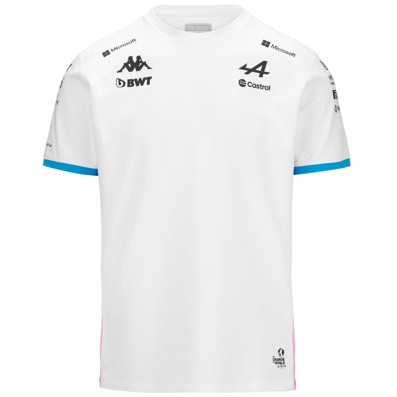 T-Shirt BWT Alpine F1® Team Blanc Enfant 2024