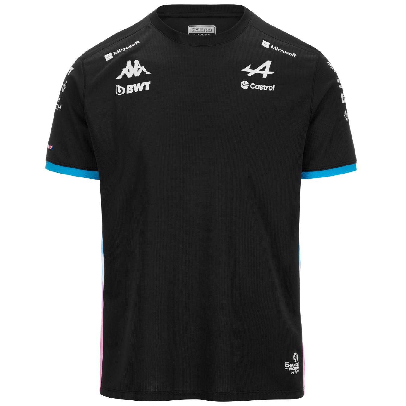 T-Shirt BWT Alpine F1® Team Noir Homme