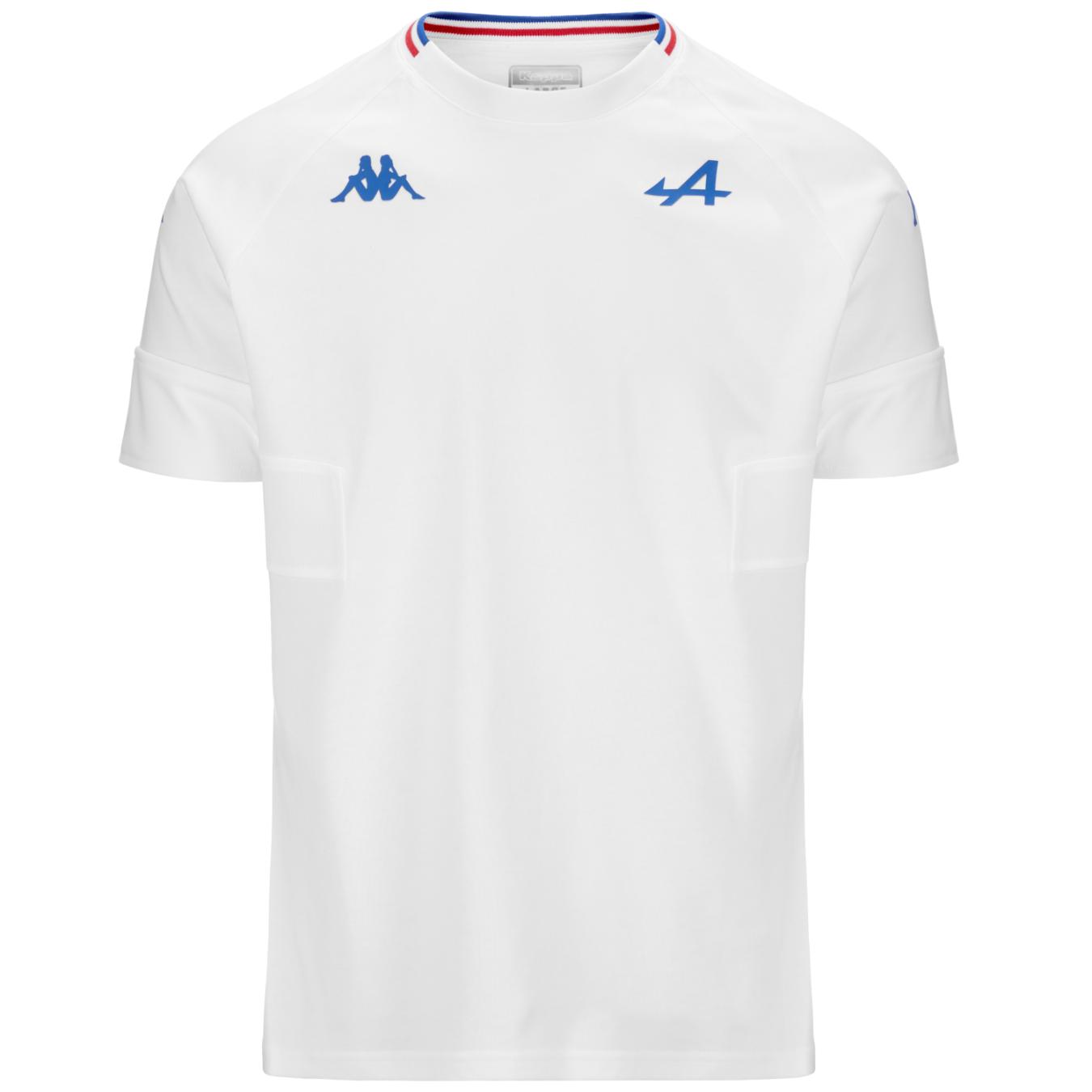T-Shirt Fanwear BWT Alpine F1® Team 2024 Blanc Adulte