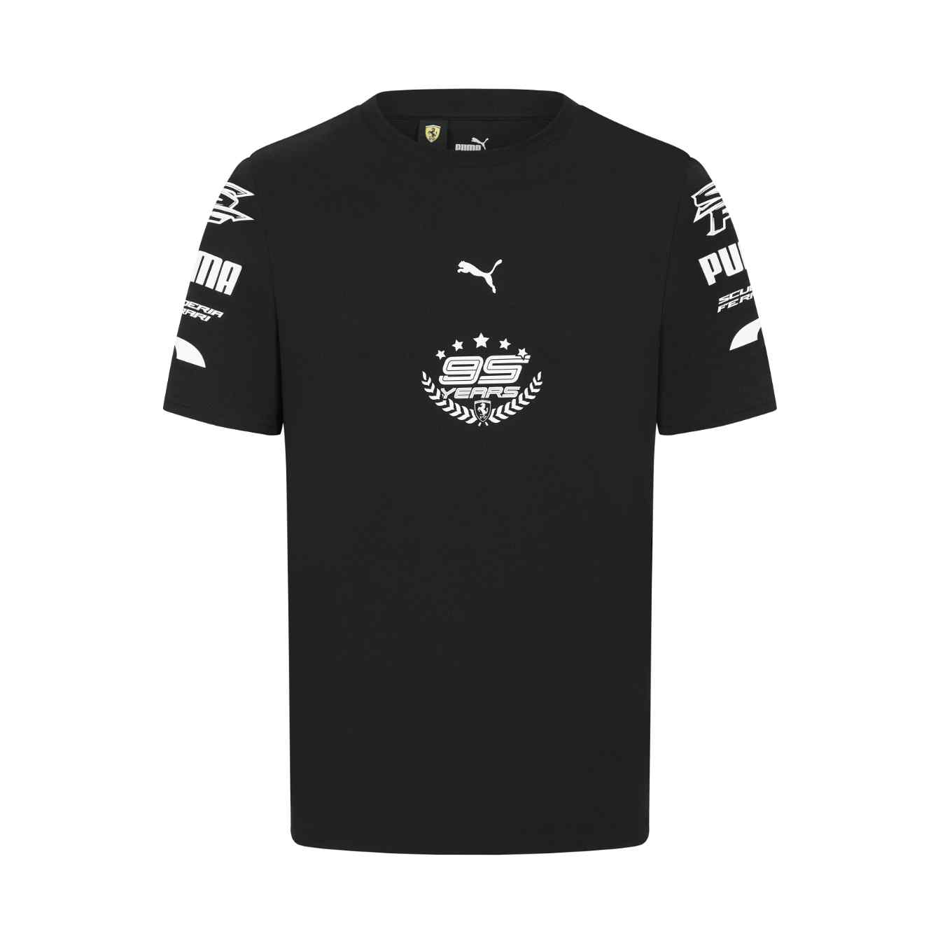 T-shirt FERRARI F1 Graphique Noir pour Homme FER24_TSH_GRN