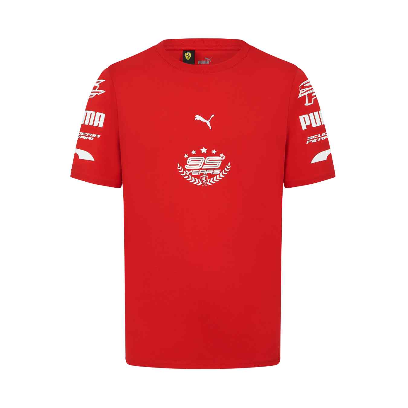 T-shirt FERRARI F1 Graphique Rouge pour Homme FER24_TSH_GRA