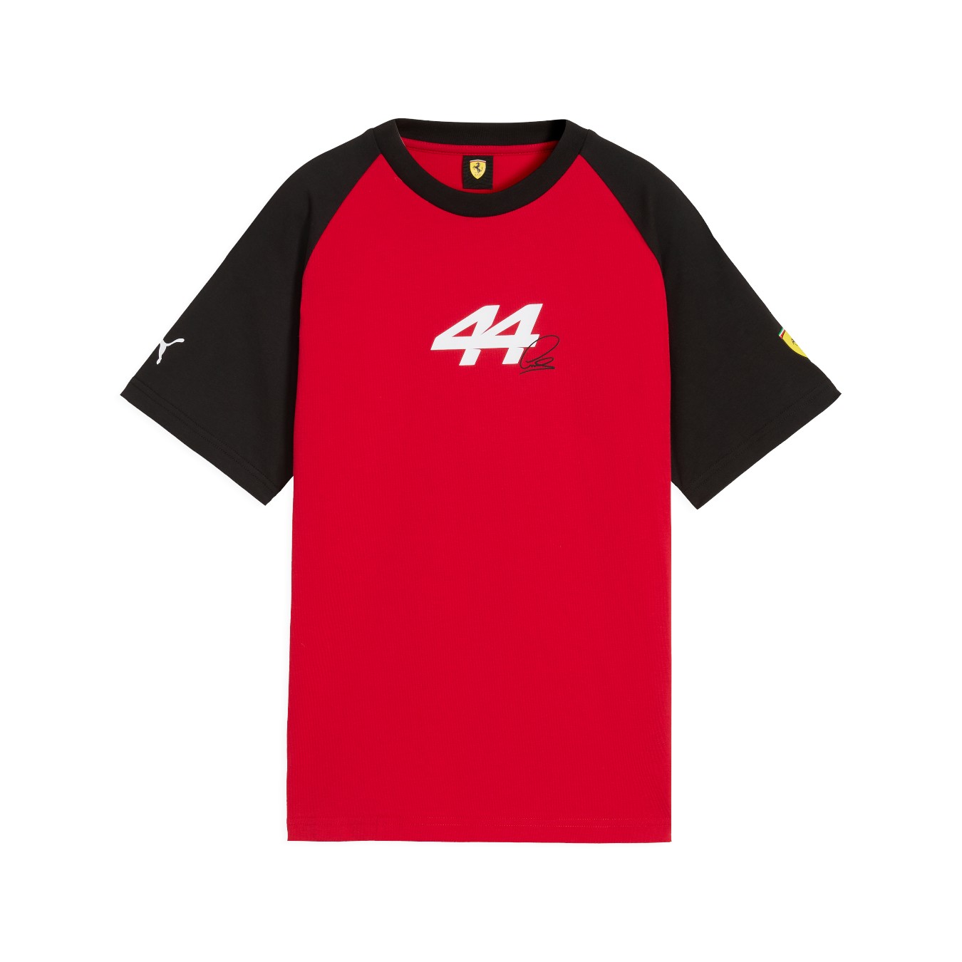 T-Shirt Ferrari F1 Lewis Hamilton Rouge Enfant