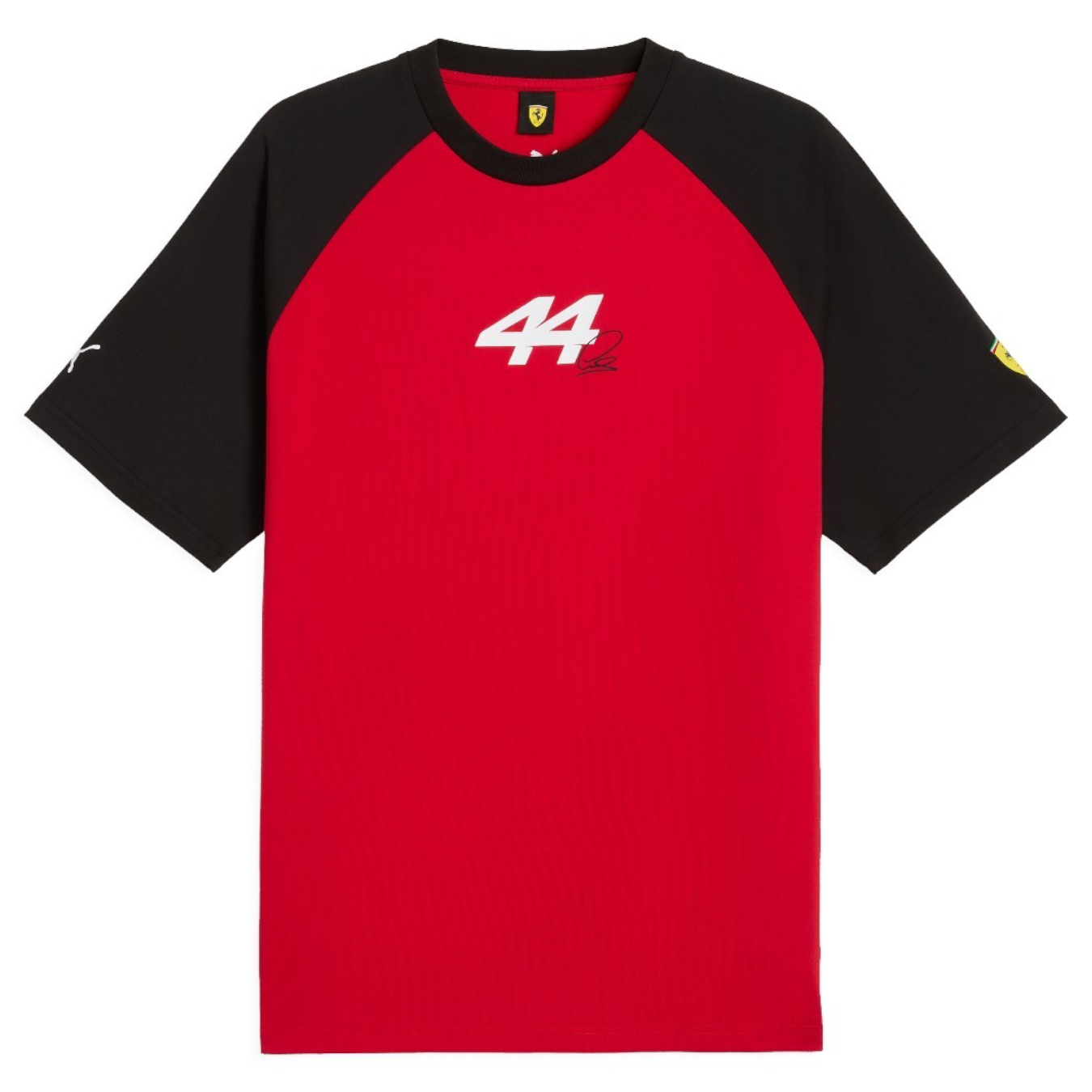 T-Shirt Ferrari F1 Lewis Hamilton Rouge Homme