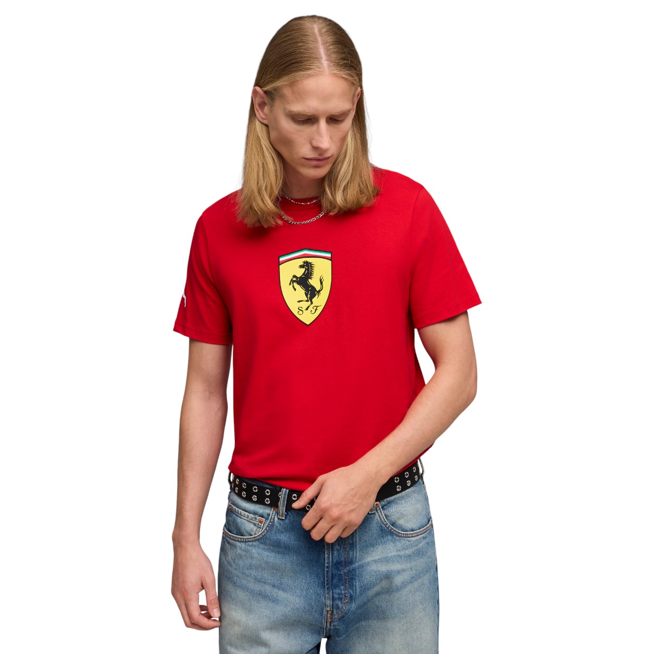 T-shirt Ferrari F1 Rouge Homme