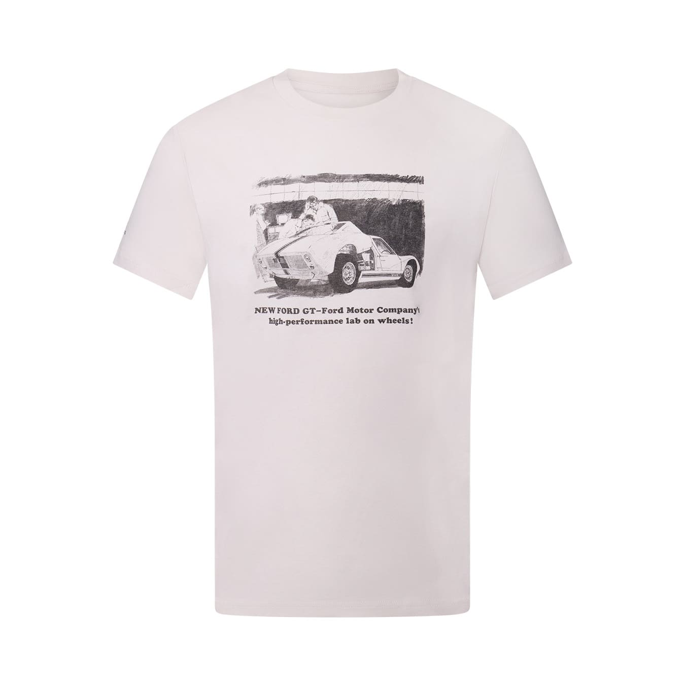 T-SHIRT FORD RACING GT40 BEIGE