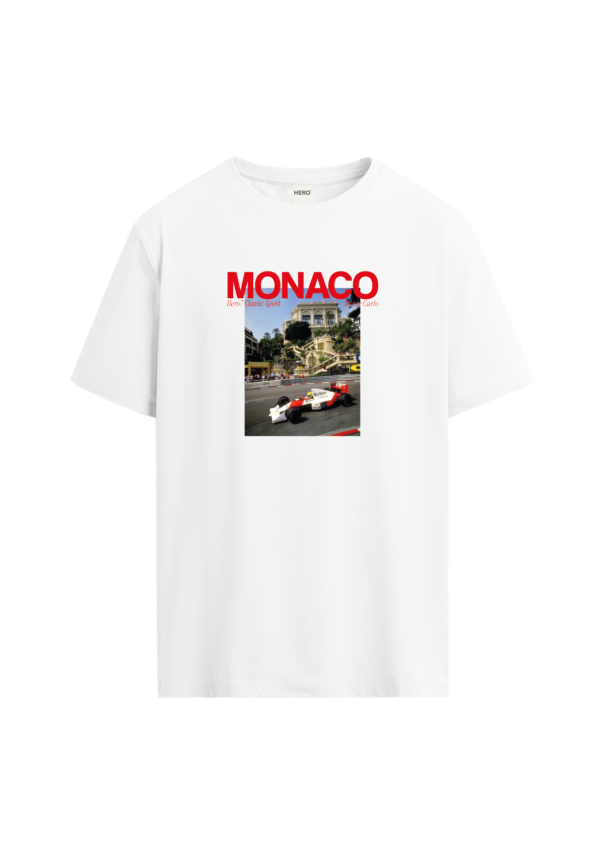 T-shirt Hero 7 manches courtes Formula One Blanc