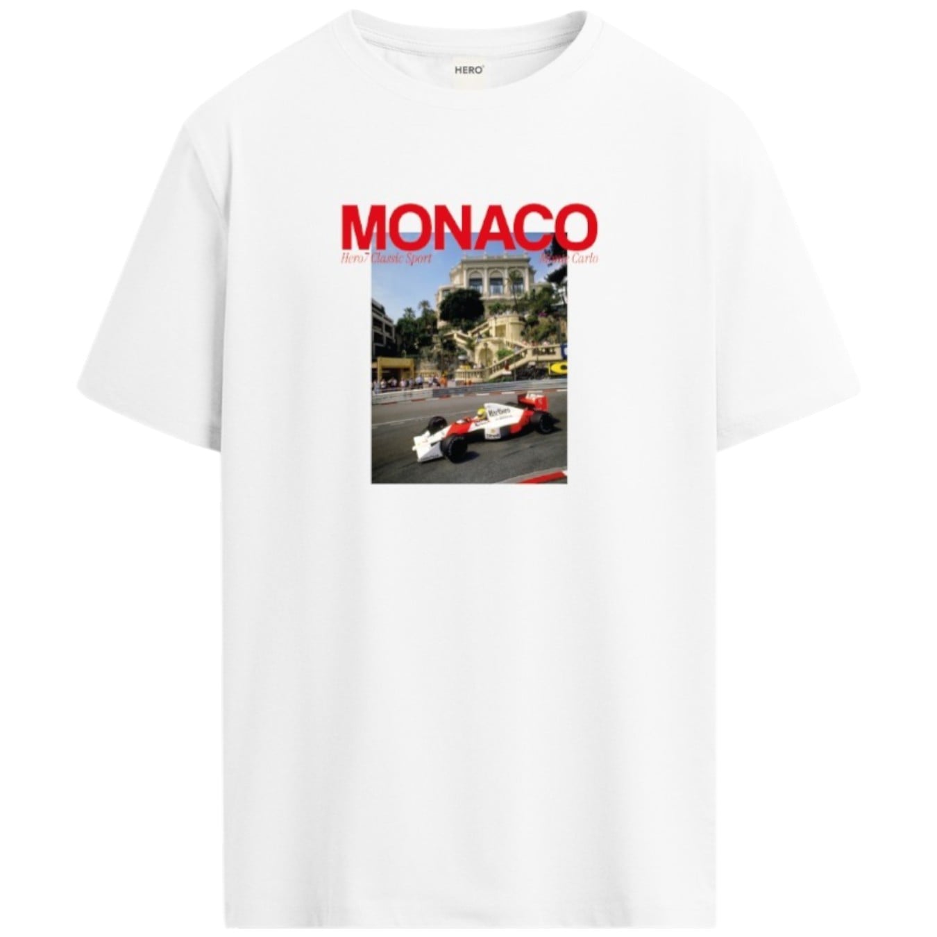 T-shirt Hero 7 manches courtes Formula One Blanc