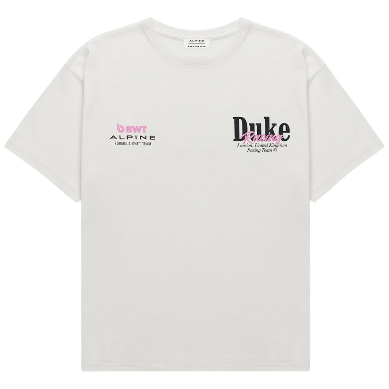 T-Shirt Homme Alpine X Duke + Dexter Blanc