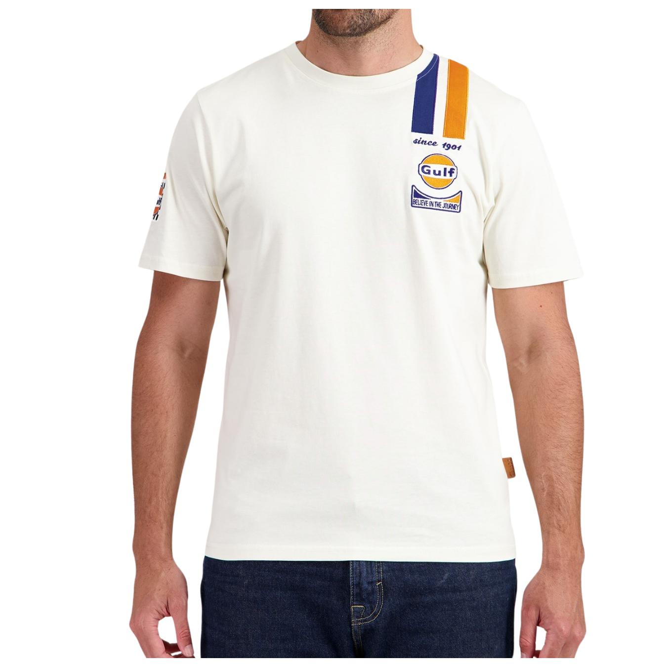 T-Shirt Homme Gulf Legend Ecru