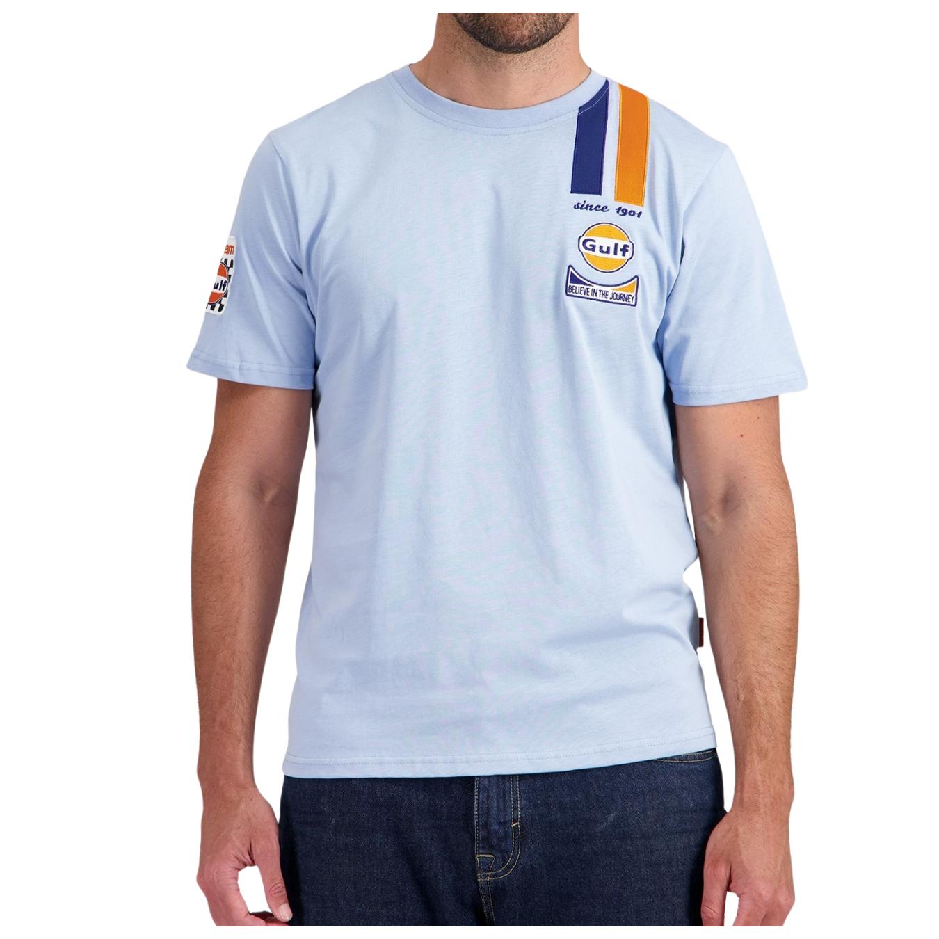 T-Shirt Homme Gulf Legend Light Blue