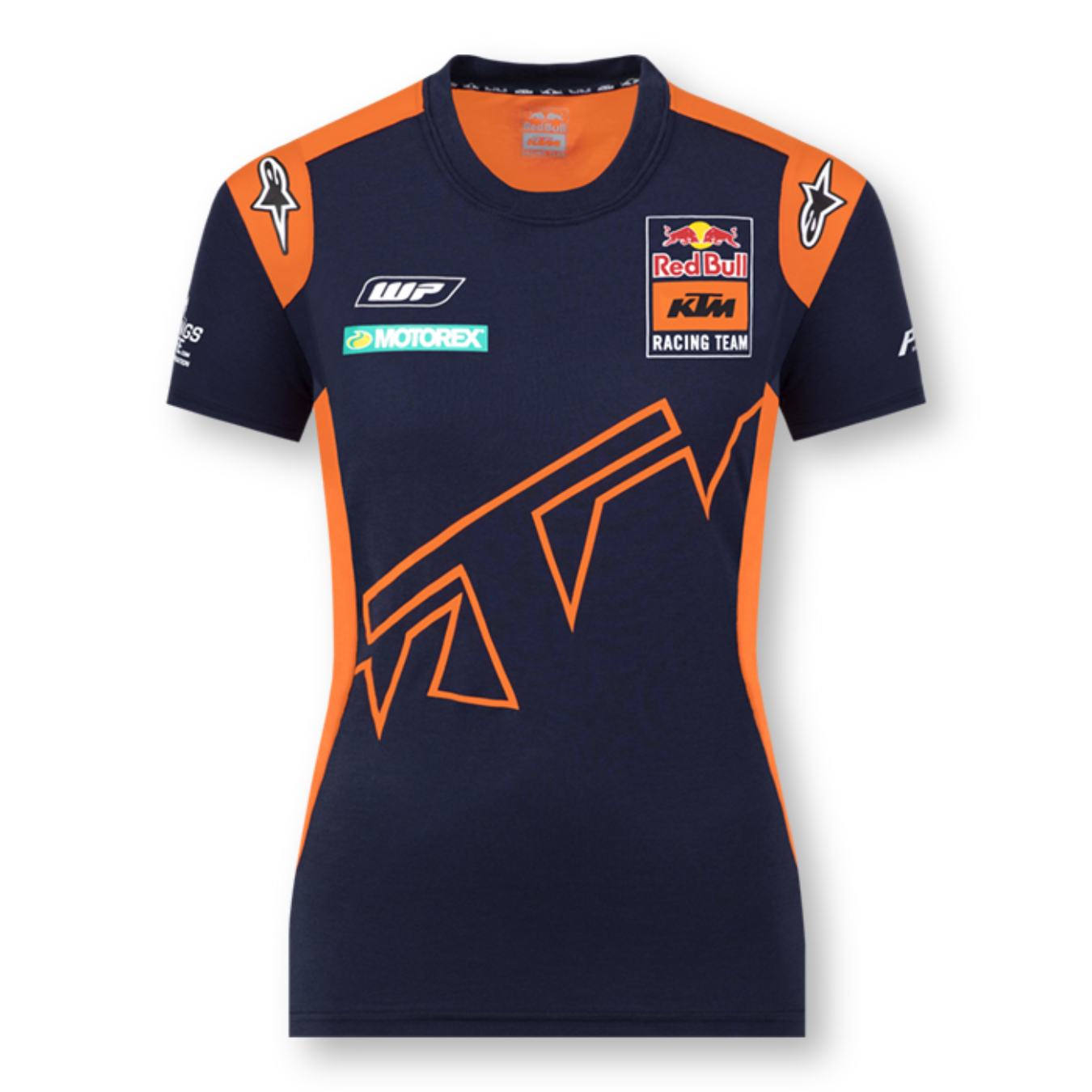 T-shirt KTM Team Red Bull Bleu pour femme
