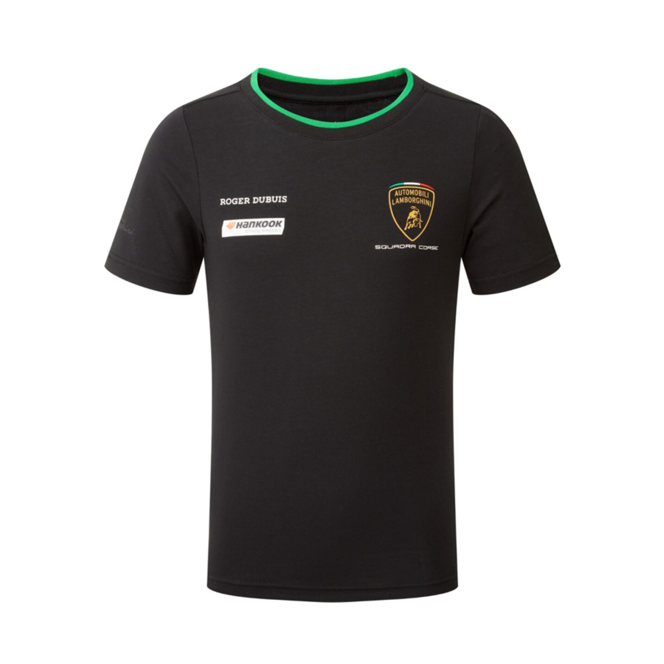 T-shirt LAMBORGHINI Team Squadra Corse Noir pour femme