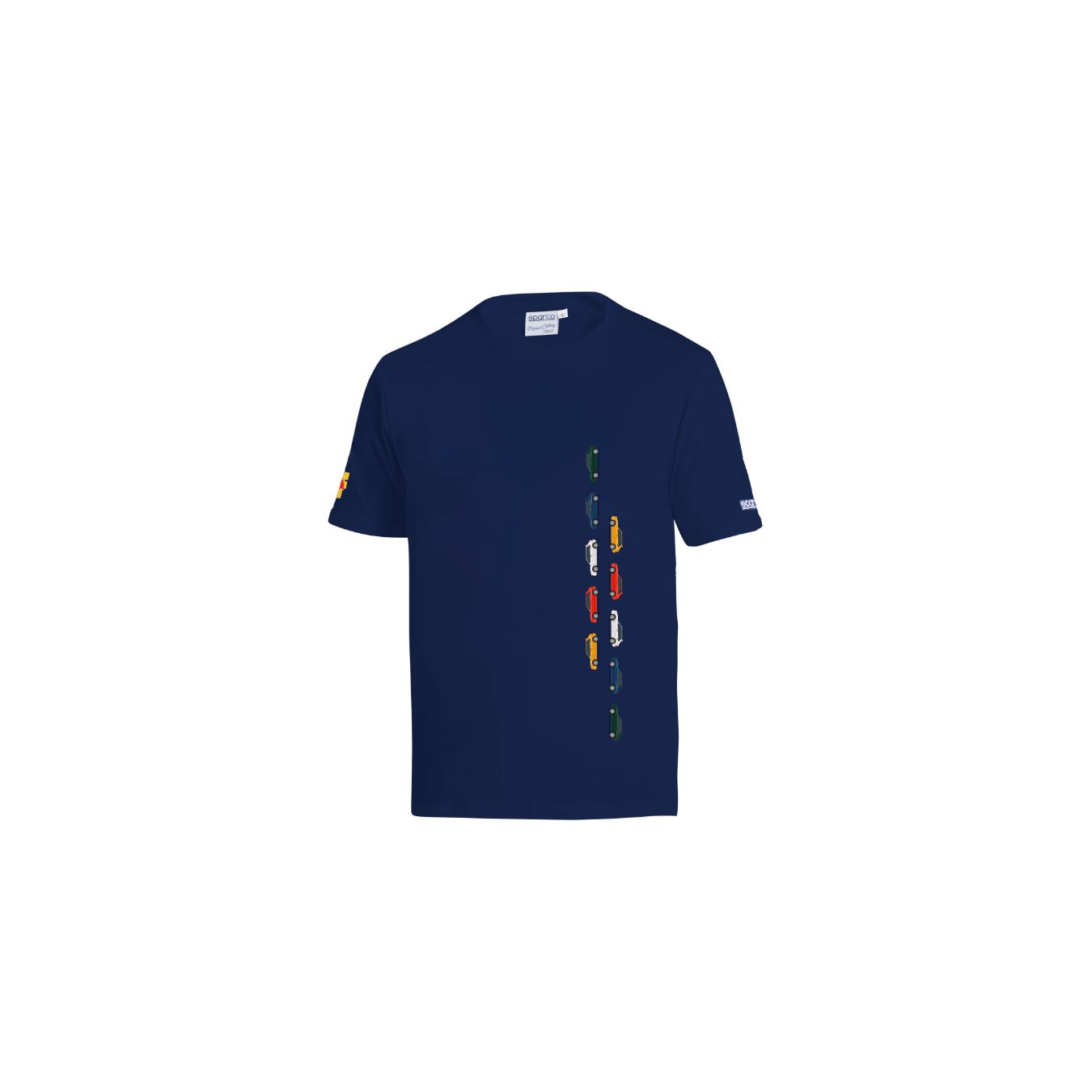 T-shirt Lancia Delta HF Collection Marine SPARCO