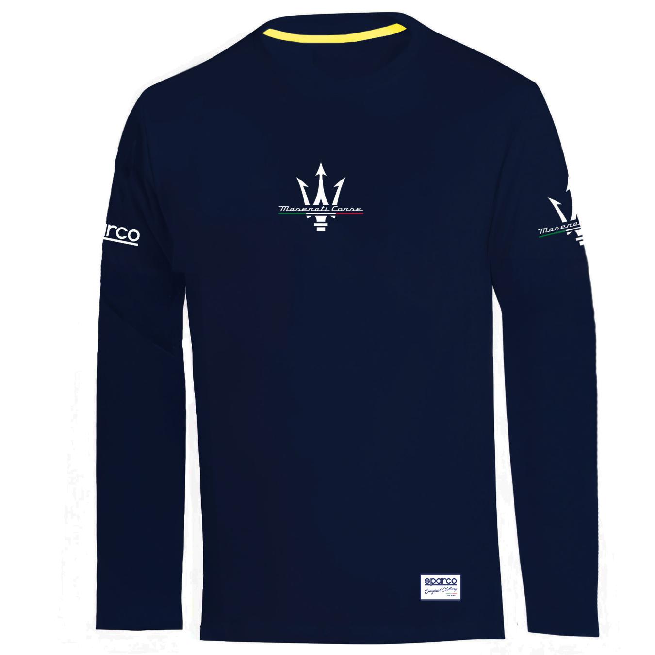 T-shirt Manches Longues Maserati SPARCO