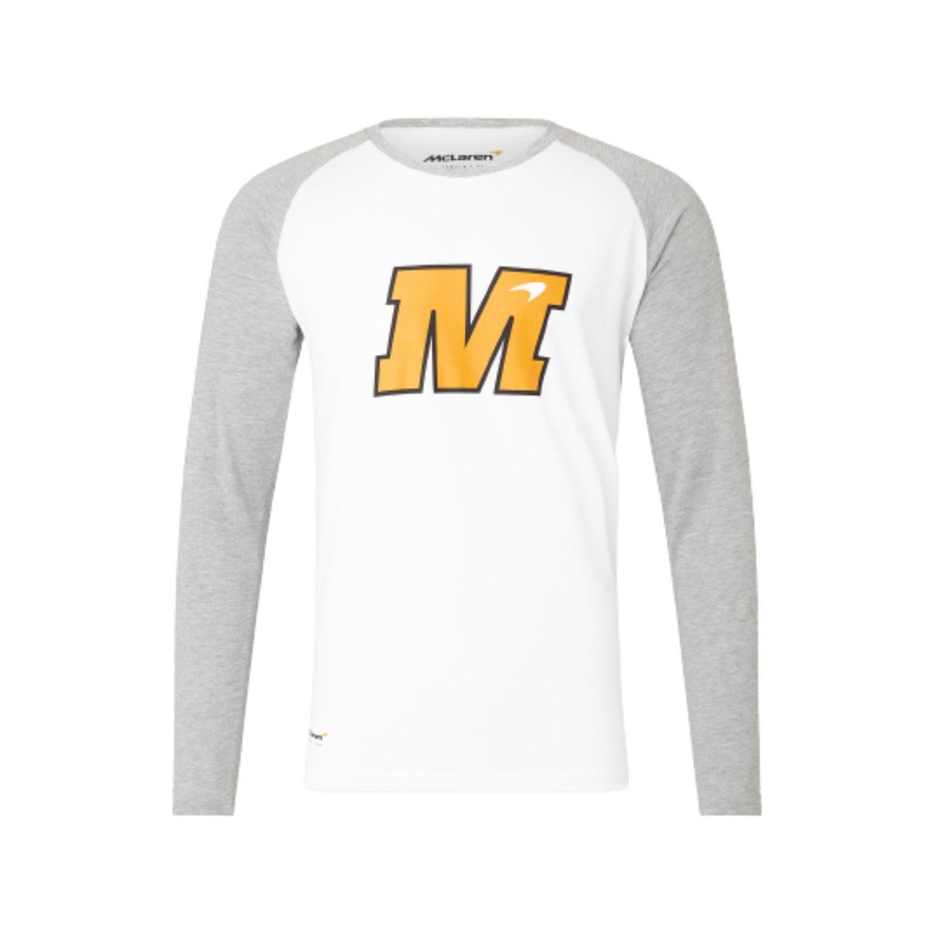 T-shirt manches longues MCLAREN USA DR3 Daniel Ricciardo gris pour homme