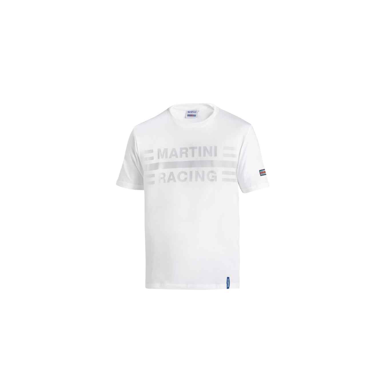 T Shirt MARTINI RACING LOGO Blanc