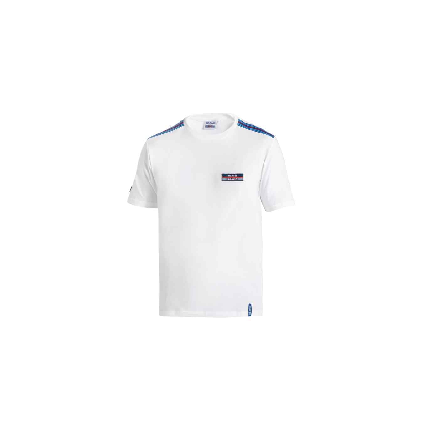 T Shirt MARTINI RACING TOP STRIPES Blanc
