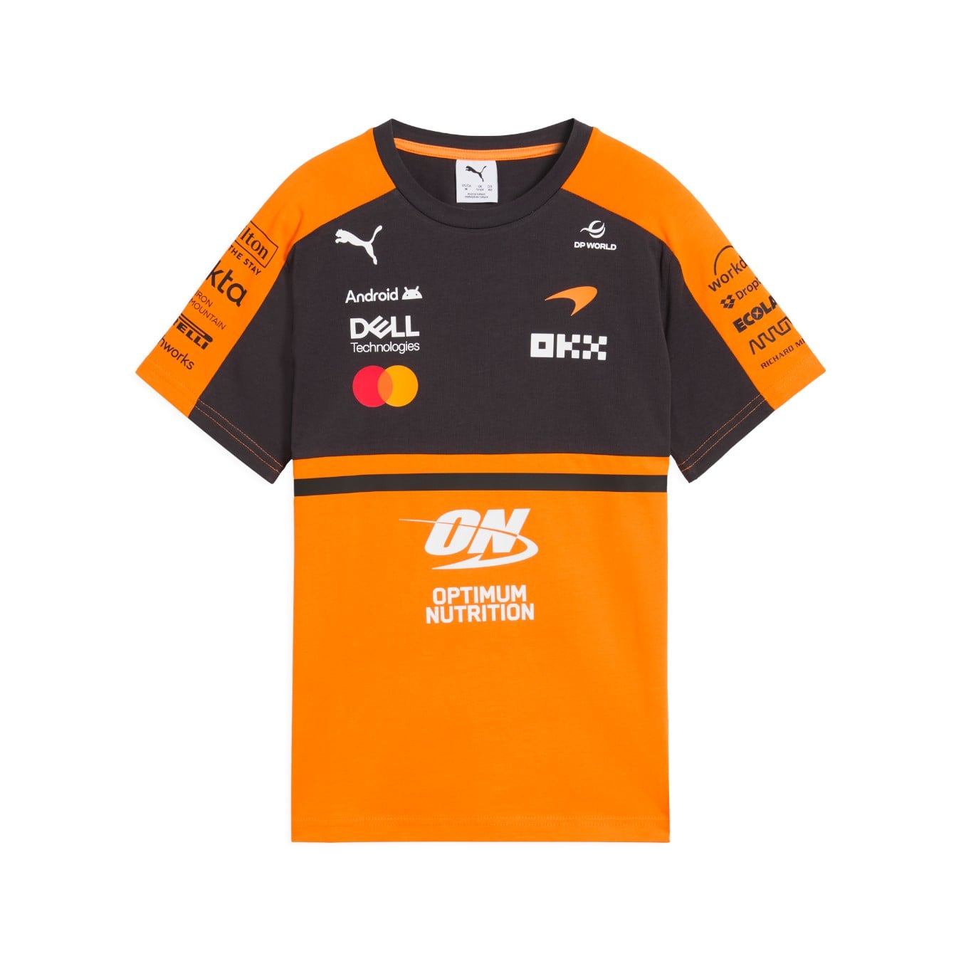 T-Shirt McLaren F1 Team Orange Enfant